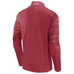 Arizona Cardinals Fanatics Ringer Quarter-Zip Jacket