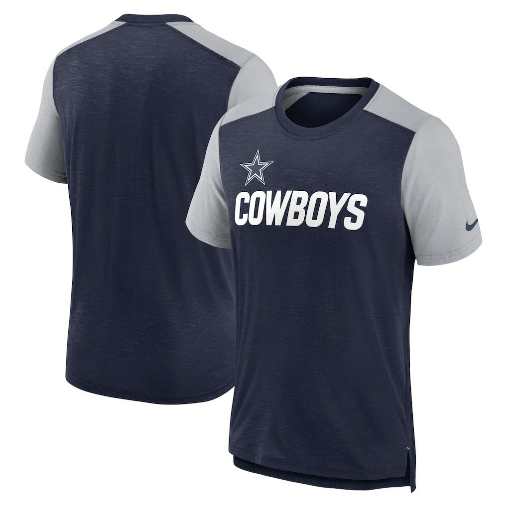 Dallas Cowboys Nike Color Block Team Name T-Shirt
