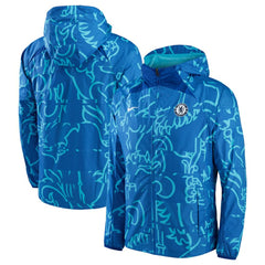 Chelsea AWF Raglan Full-Zip Jacket Blue - Nike