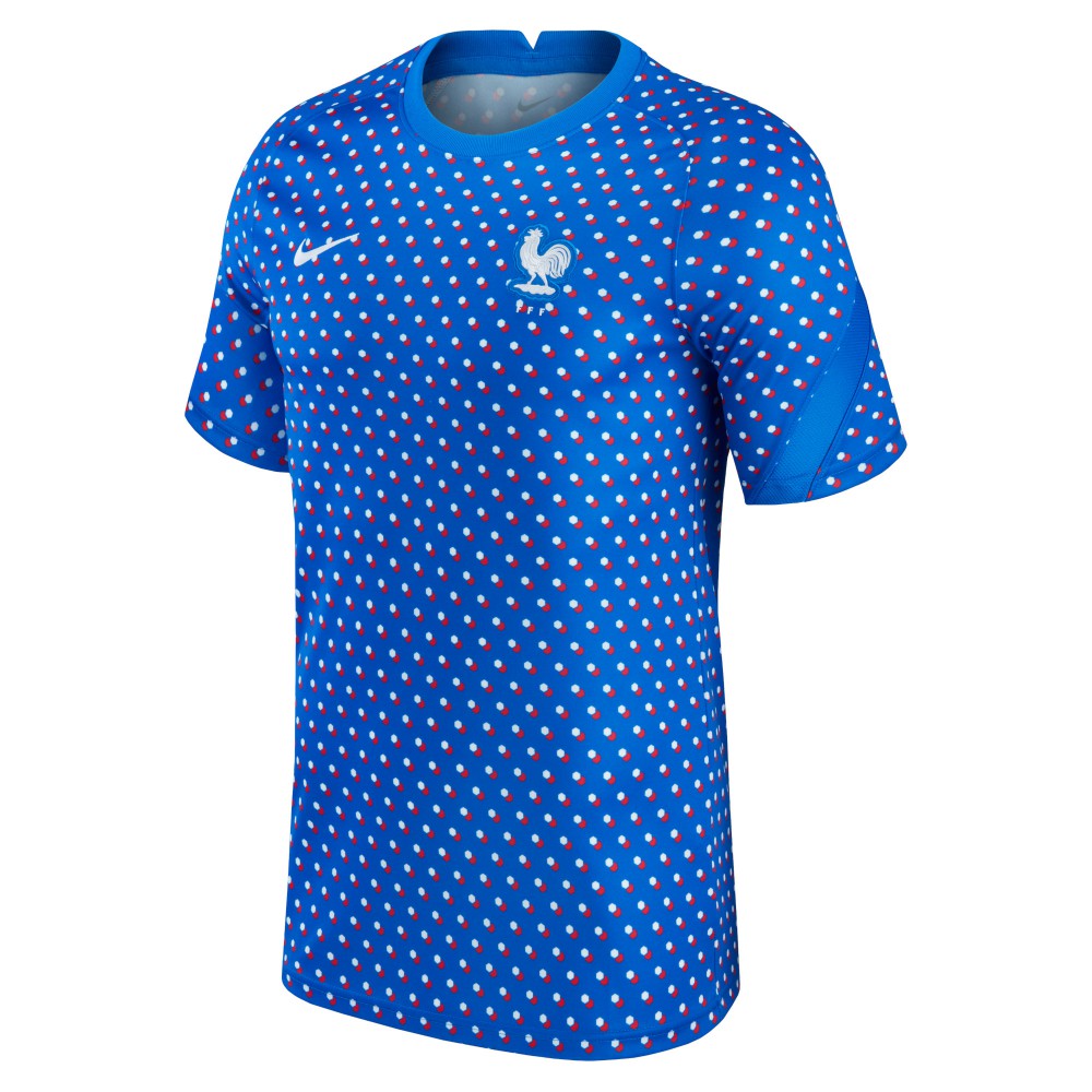 France Women's National Team 2021/22 Pre-Match Top Blue - Nike