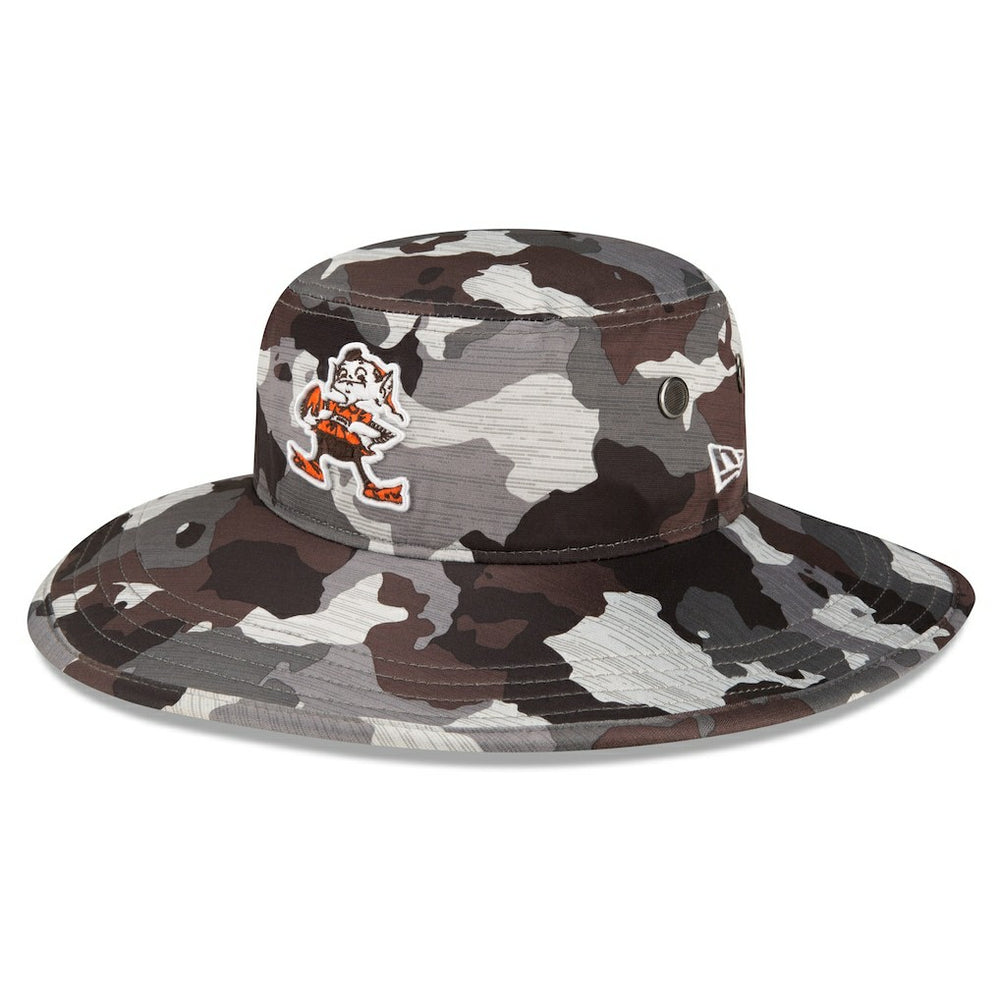 Cleveland Browns New Era 2022 NFL Training Camp Historic Logo Panama Bucket Hat