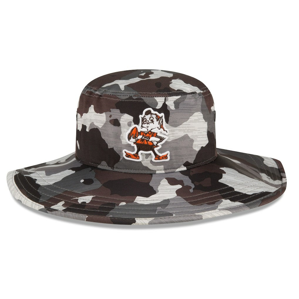 Cleveland Browns New Era 2022 NFL Training Camp Historic Logo Panama Bucket Hat