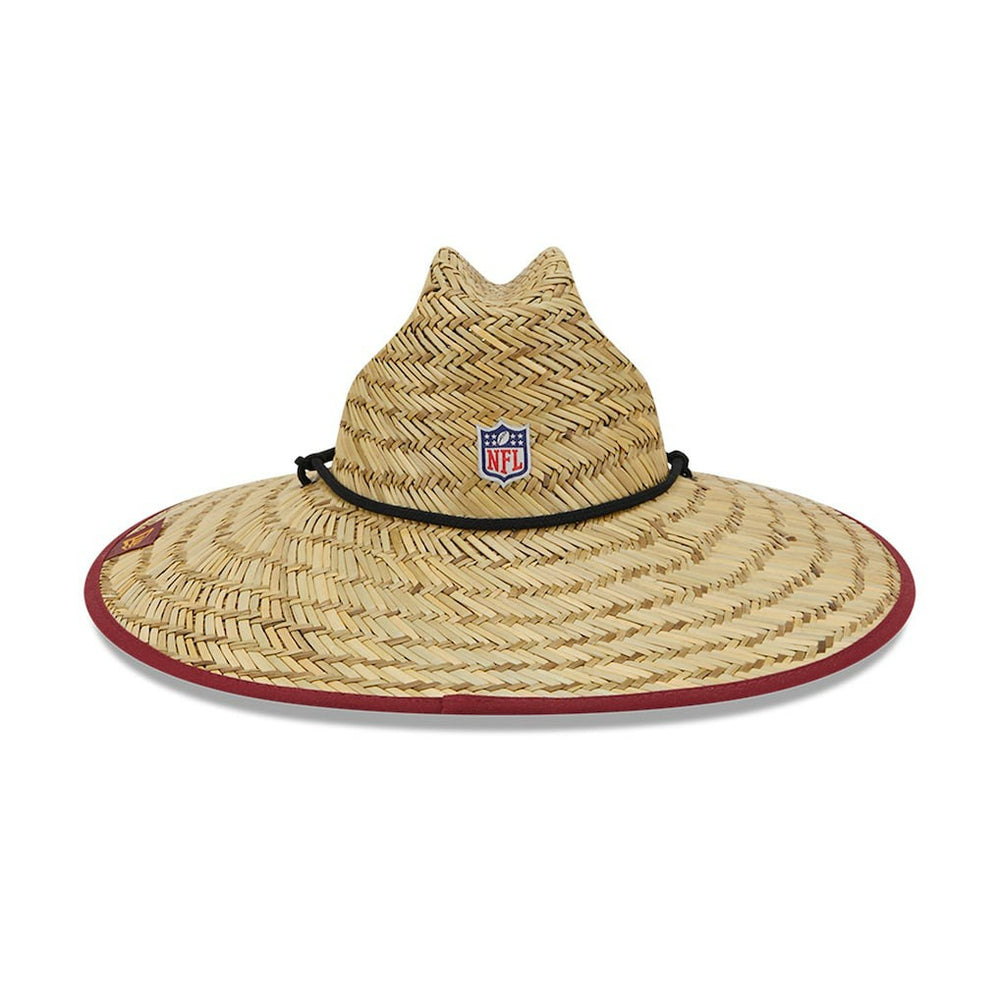 Washington Commanders New Era 2022 NFL Training Camp Straw Lifeguard Hat