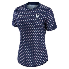 France National Team Women's 2022/23 Pre-Match Home Performance Top Navy - Nike