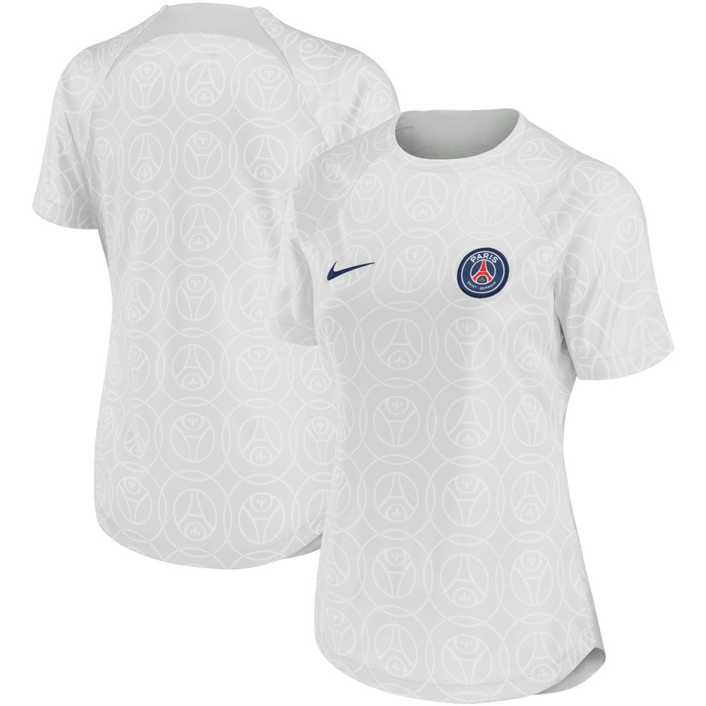 Paris Saint-Germain Women's 2022/23 Pre-Match Home Performance Top Gray - Nike