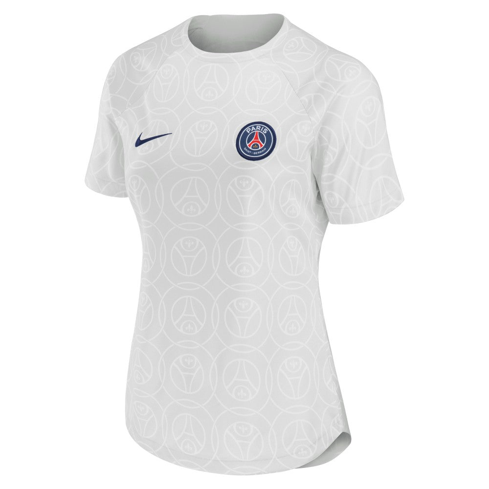 Paris Saint-Germain Women's 2022/23 Pre-Match Home Performance Top Gray - Nike