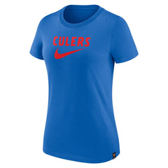 Barcelona Women's Swoosh T-Shirt Blue - Nike