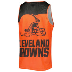 Cleveland Browns  FOCO Colorblock Mesh V-Neck & Shorts Set