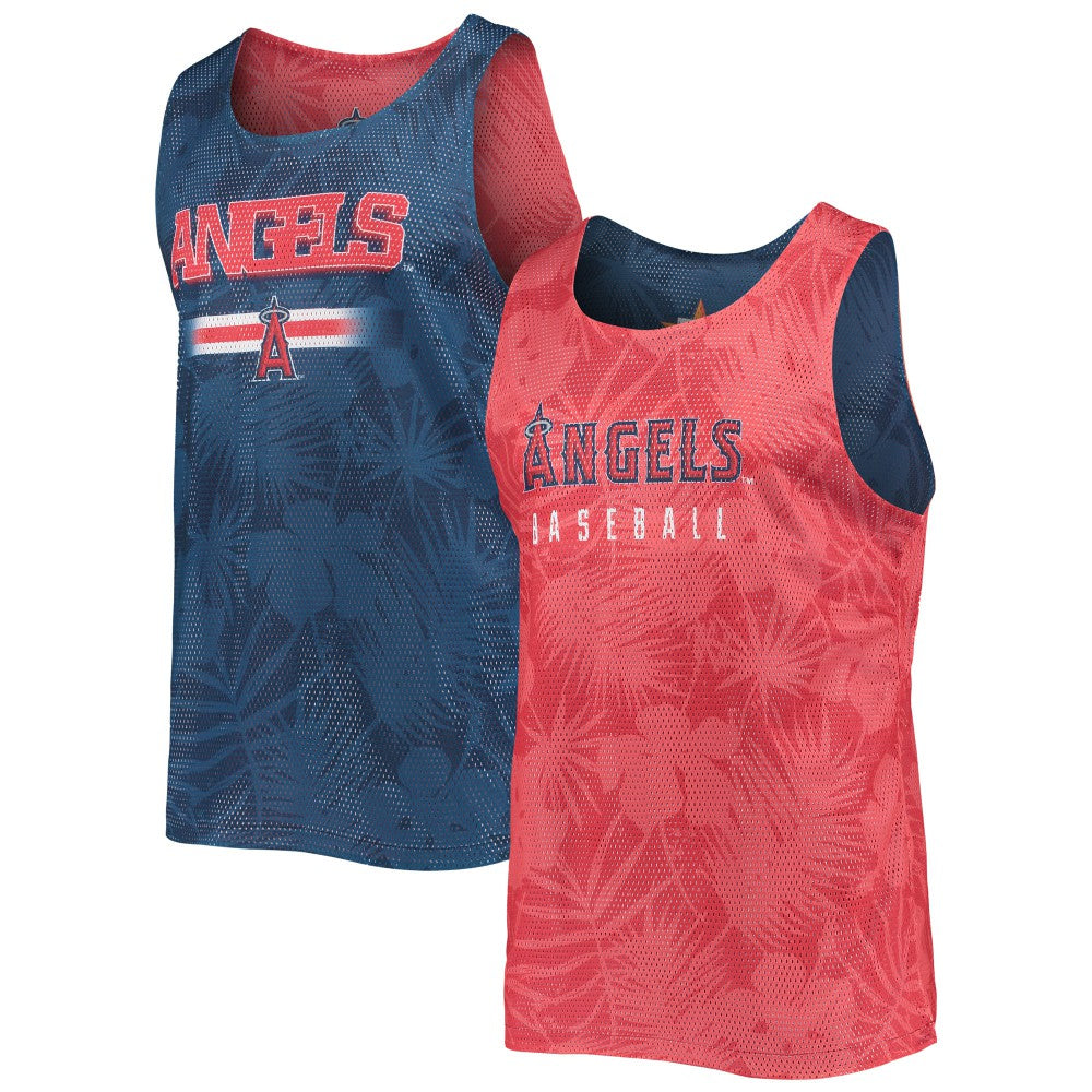 Los Angeles Angels FOCO Floral Reversible Mesh Tank Top | MLB Sale