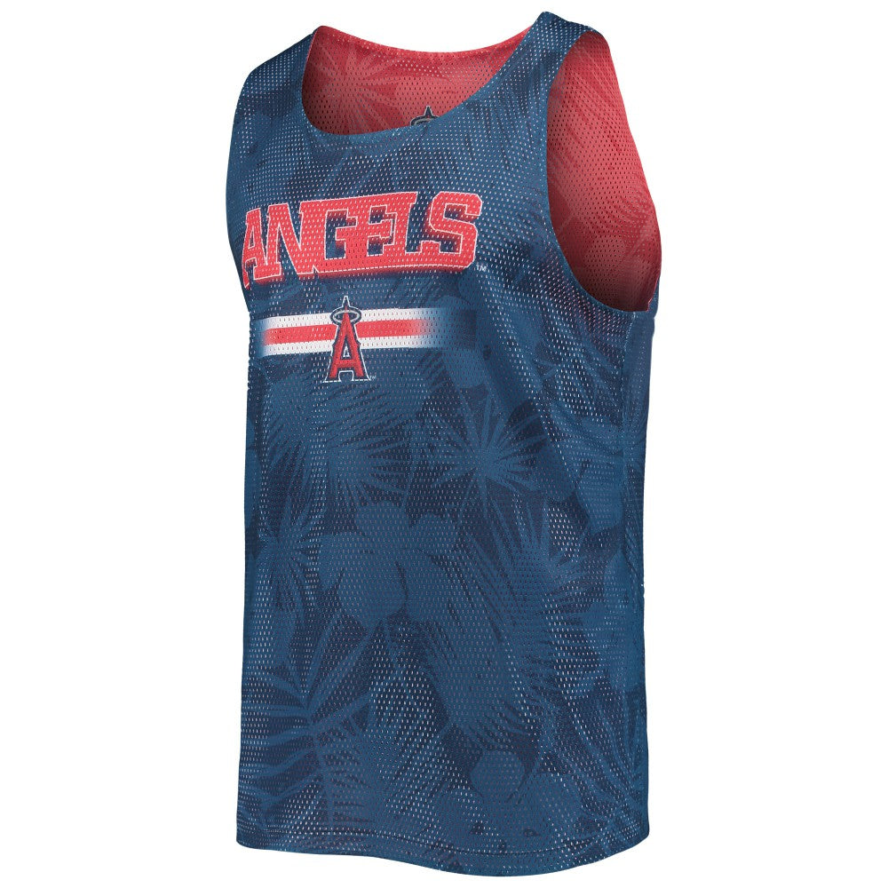 Los Angeles Angels FOCO Floral Reversible Mesh Tank Top | MLB Sale