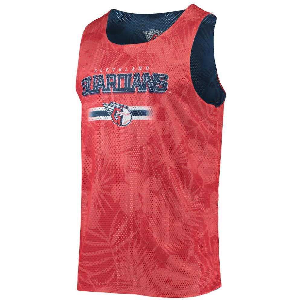 Cleveland Guardians FOCO Floral Reversible Mesh Tank Top | MLB Outlet