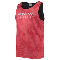 Cincinnati Reds FOCO Floral Reversible Mesh Tank Top | MLB US