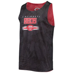 Cincinnati Reds FOCO Floral Reversible Mesh Tank Top | MLB US
