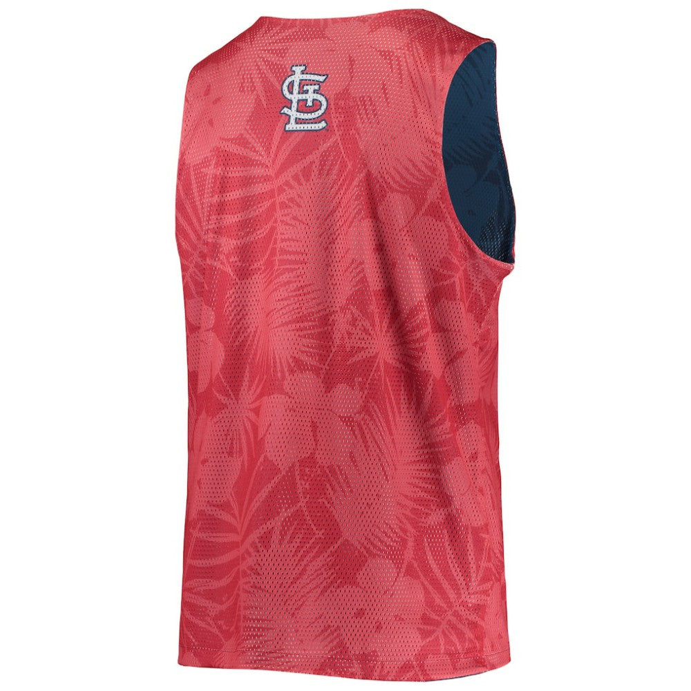 St. Louis Cardinals FOCO Floral Reversible Mesh Tank Top | MLB Sale