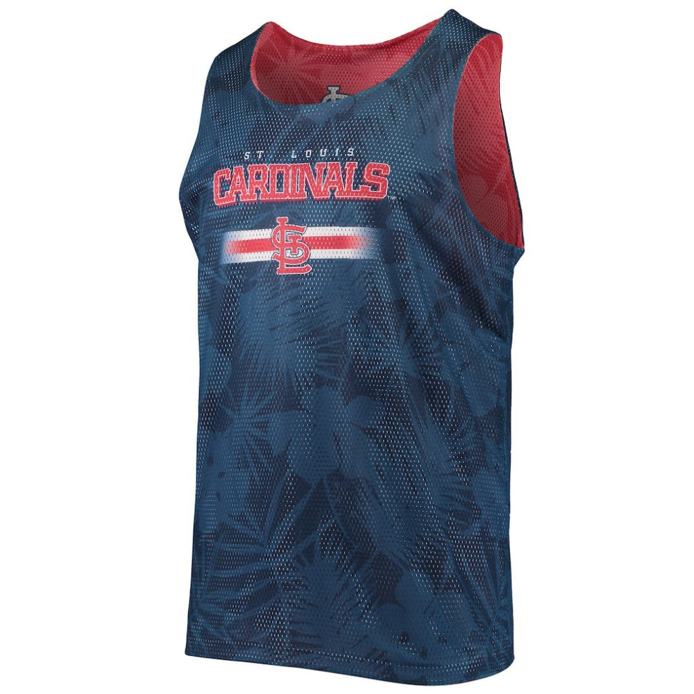 St. Louis Cardinals FOCO Floral Reversible Mesh Tank Top | MLB Sale