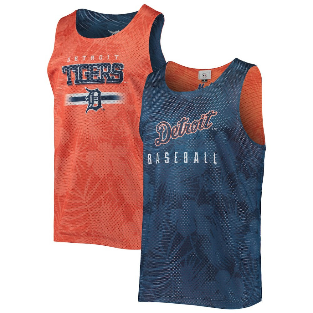 Detroit Tigers FOCO Floral Reversible Mesh Tank Top | MLB On Sale
