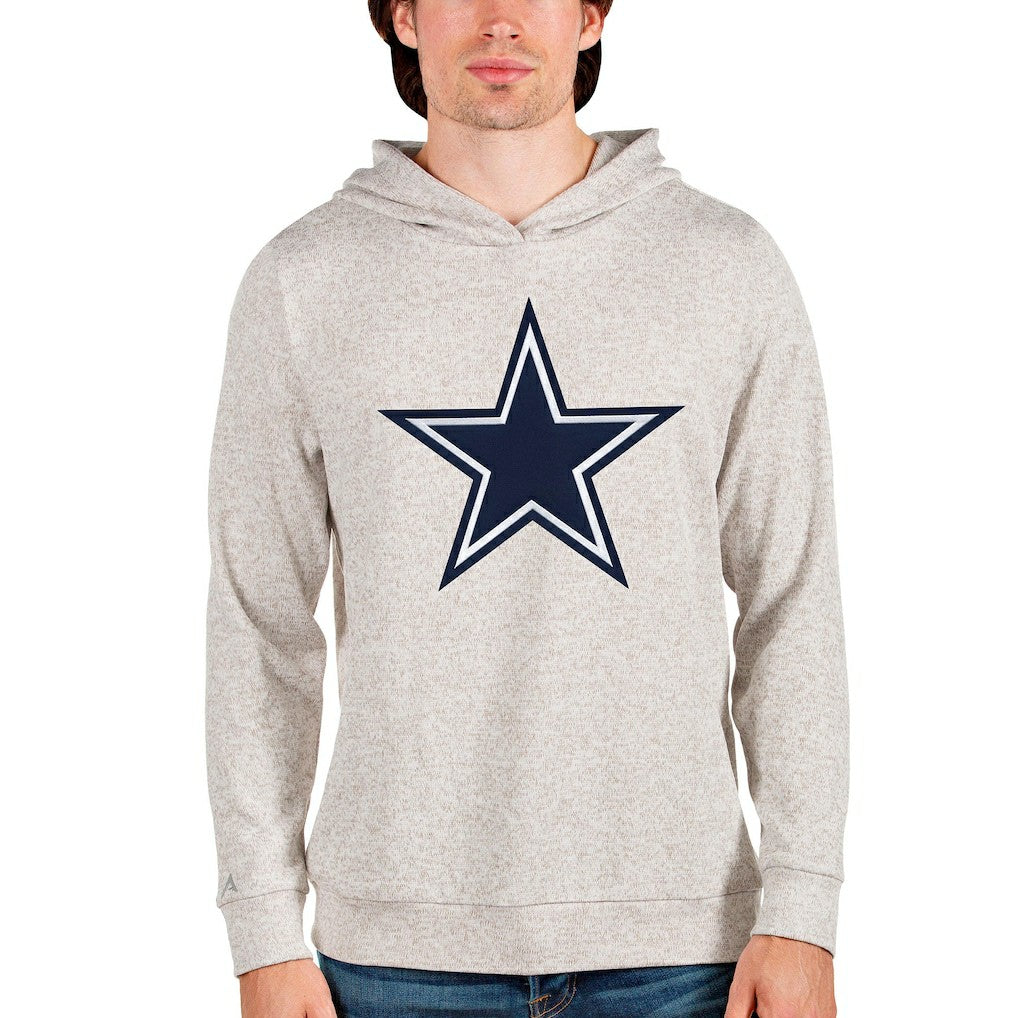 Dallas Cowboys  Antigua Absolute Logo Pullover Hoodie