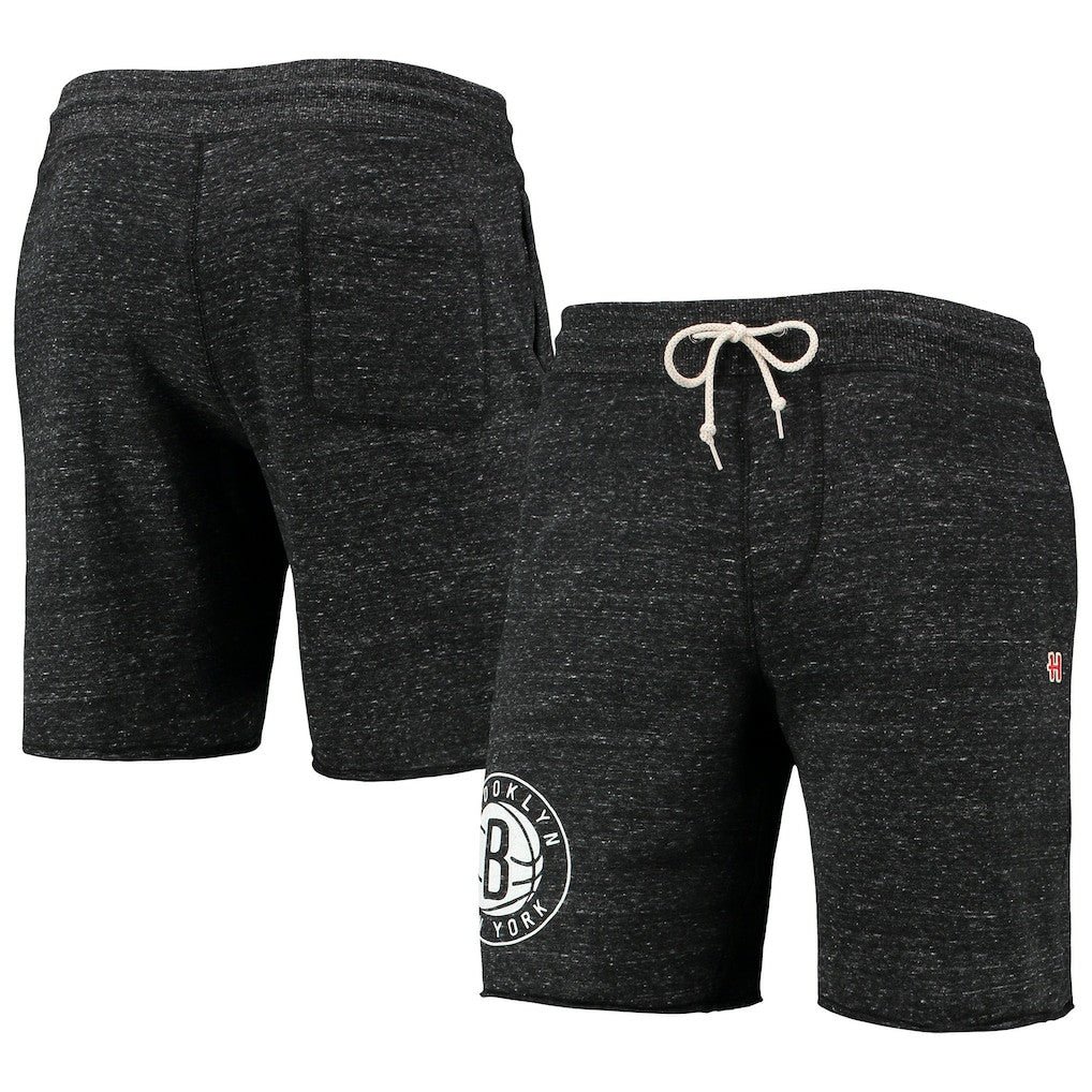 Brooklyn Nets Homage Primary Logo Tri-Blend Sweat Shorts Online