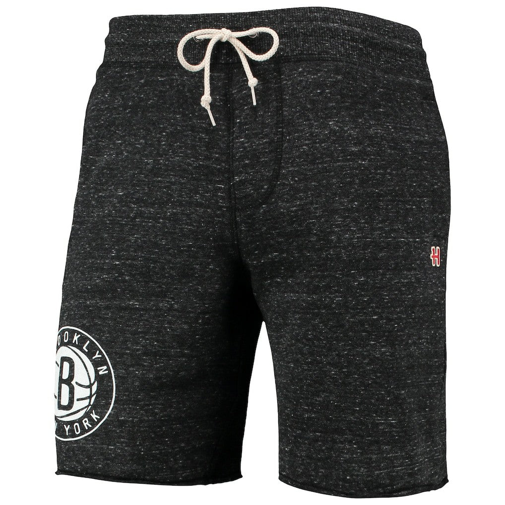 Brooklyn Nets Homage Primary Logo Tri-Blend Sweat Shorts Online