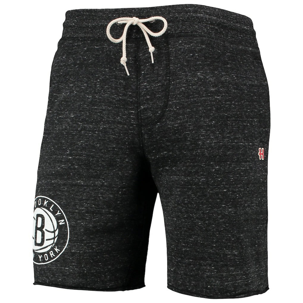 Brooklyn Nets Homage Primary Logo Tri-Blend Sweat Shorts Online