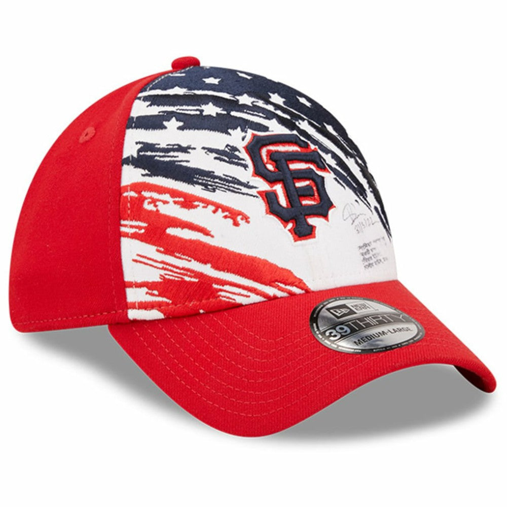 San Francisco Giants New Era 2022 4th of July 39THIRTY Flex Hat | MLB Shop