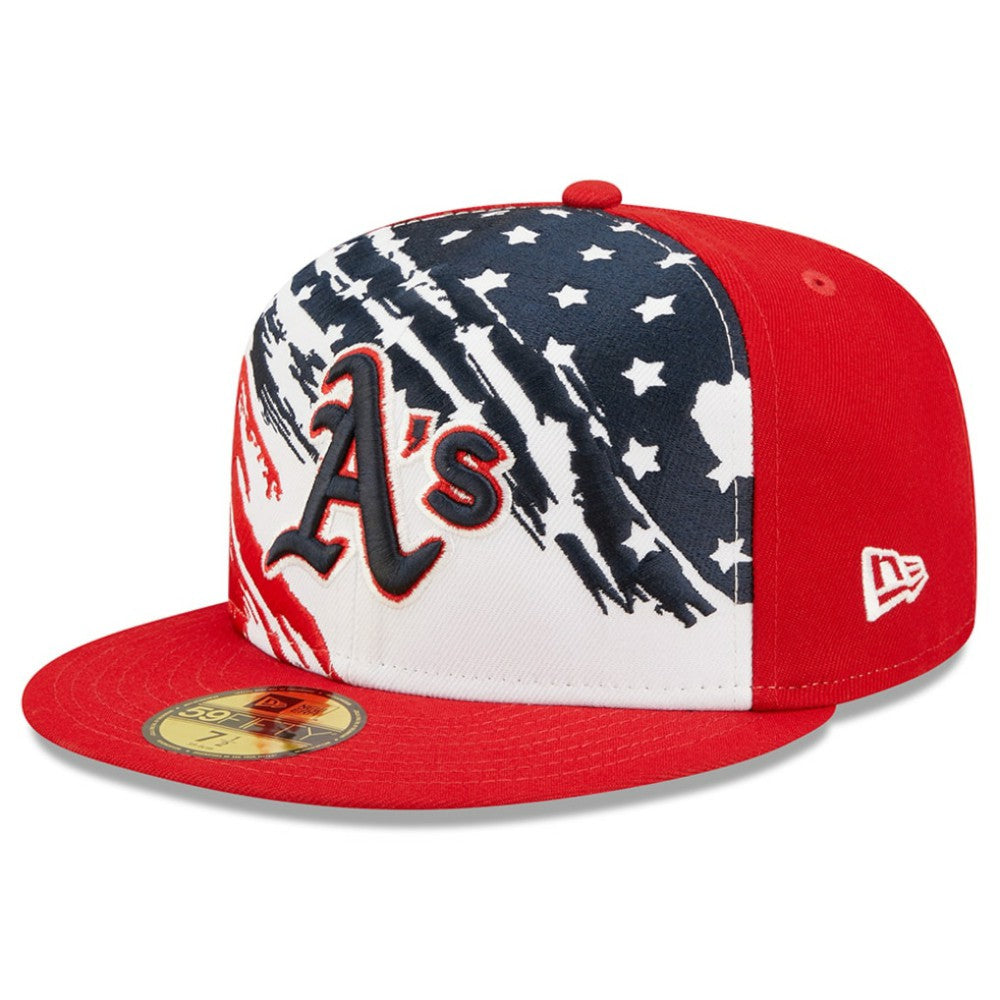 Athletics New Era 2022 4th of July On-Field 59FIFTY Fitted Hat | MLB Near me