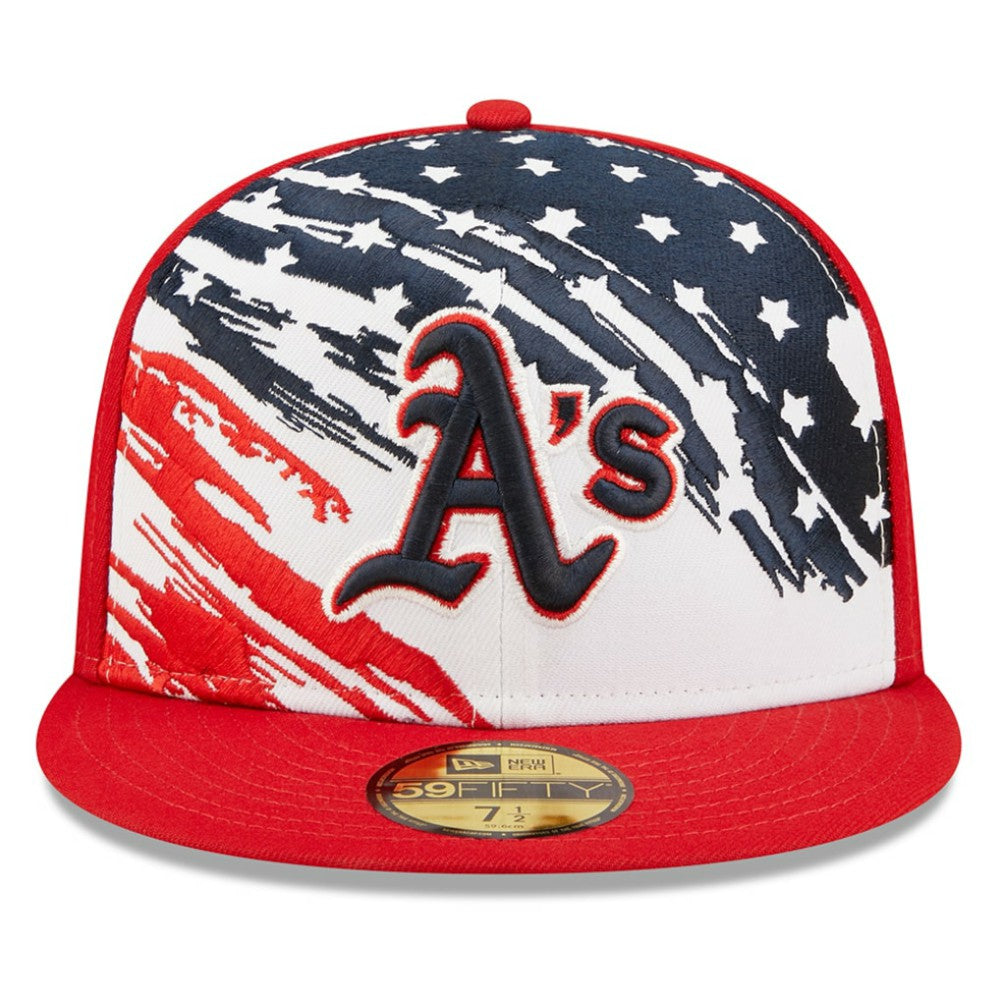 Athletics New Era 2022 4th of July On-Field 59FIFTY Fitted Hat | MLB Near me