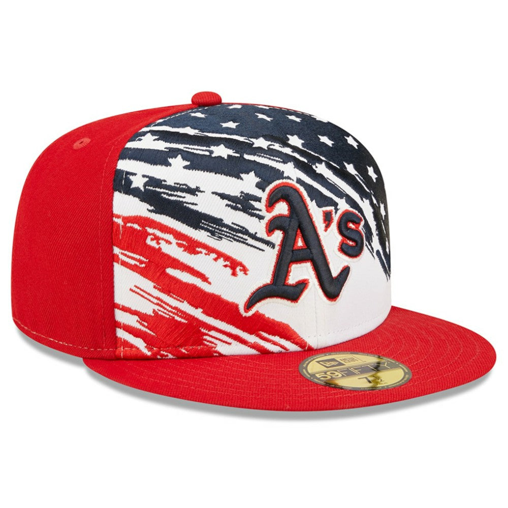 Athletics New Era 2022 4th of July On-Field 59FIFTY Fitted Hat | MLB Near me