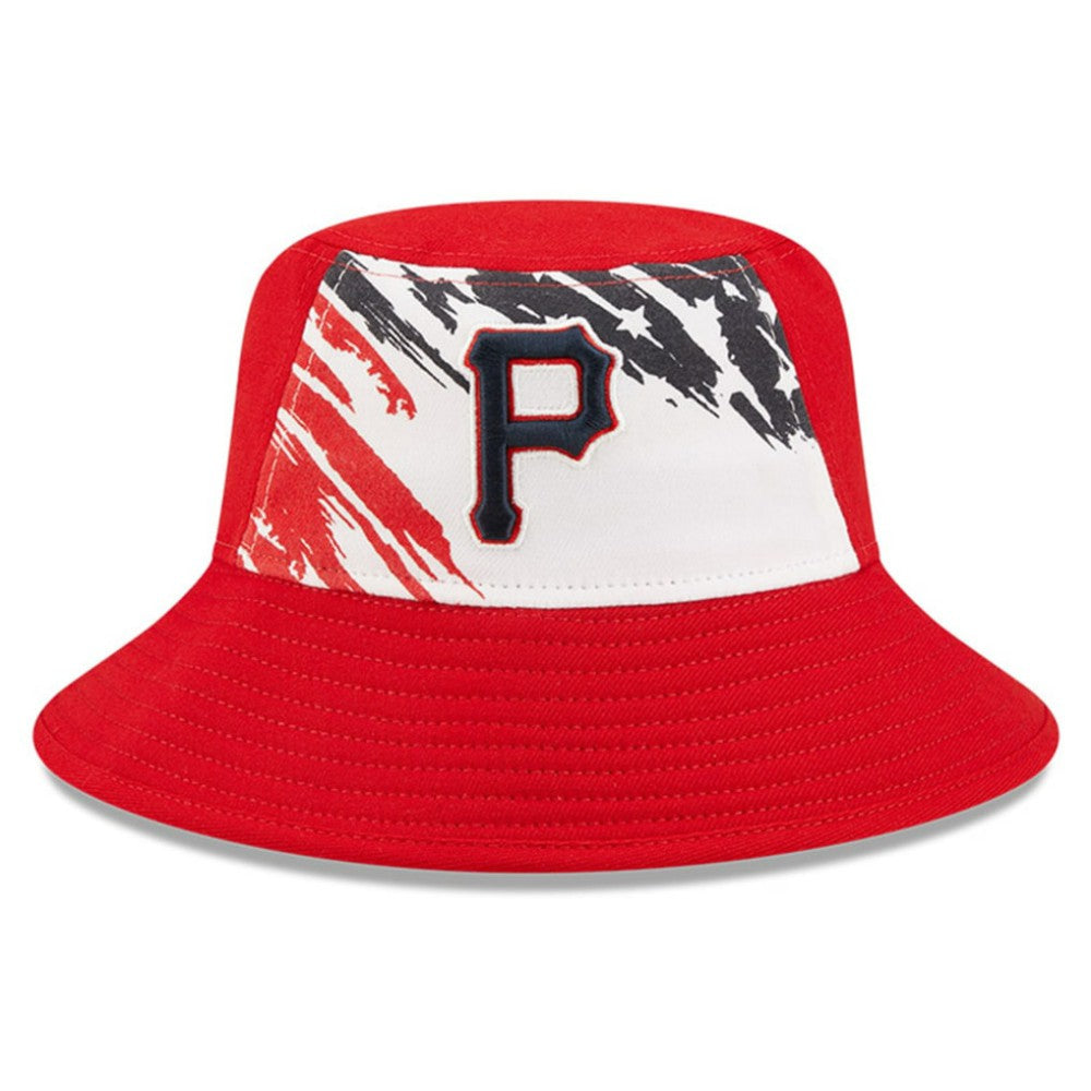 Pittsburgh Pirates New Era 2022 4th of July Bucket Hat | MLB Near me
