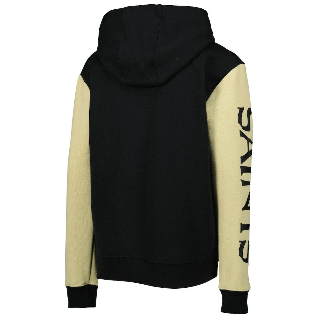 New Orleans Saints  Youth Poster Board Full-Zip Hoodie