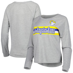 Los Angeles Rams  Juniors All Striped Up Raglan Long Sleeve T-Shirt