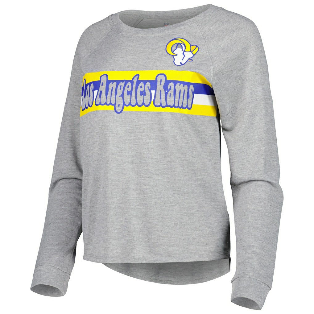 Los Angeles Rams  Juniors All Striped Up Raglan Long Sleeve T-Shirt