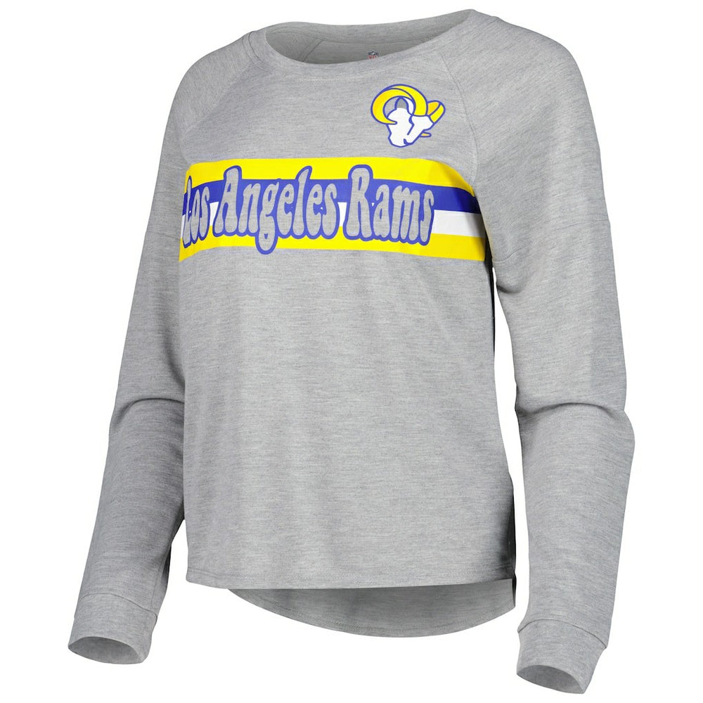 Los Angeles Rams  Juniors All Striped Up Raglan Long Sleeve T-Shirt