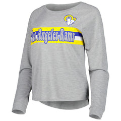 Los Angeles Rams  Juniors All Striped Up Raglan Long Sleeve T-Shirt