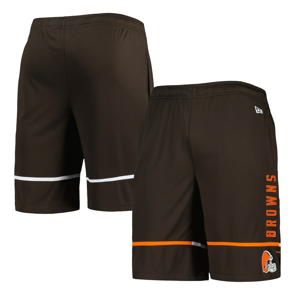 Cleveland Browns New Era Combine Authentic Rusher Training Shorts