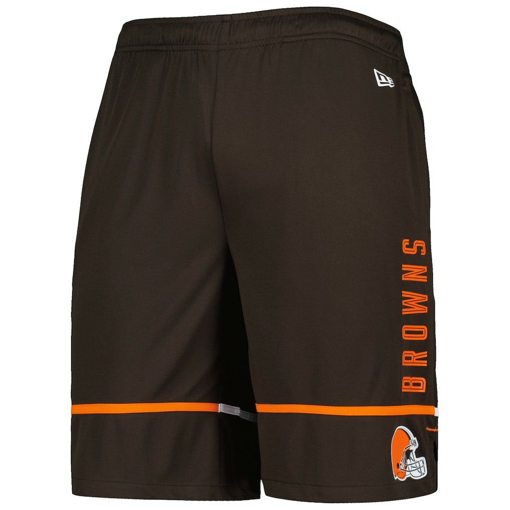 Cleveland Browns New Era Combine Authentic Rusher Training Shorts