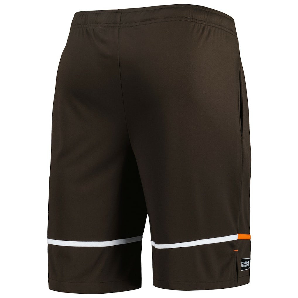 Cleveland Browns New Era Combine Authentic Rusher Training Shorts