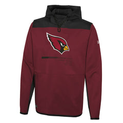 Arizona Cardinals New Era Combine Authentic Hard Hitter Pullover Hoodie