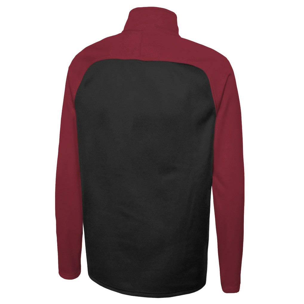 Arizona Cardinals New Era Combine Authentic O-Line Raglan Half-Zip Jacket