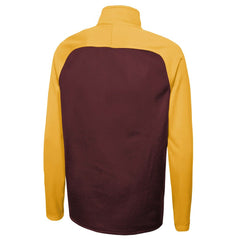 Washington Commanders New Era Combine Authentic O-Line Raglan Half-Zip Jacket