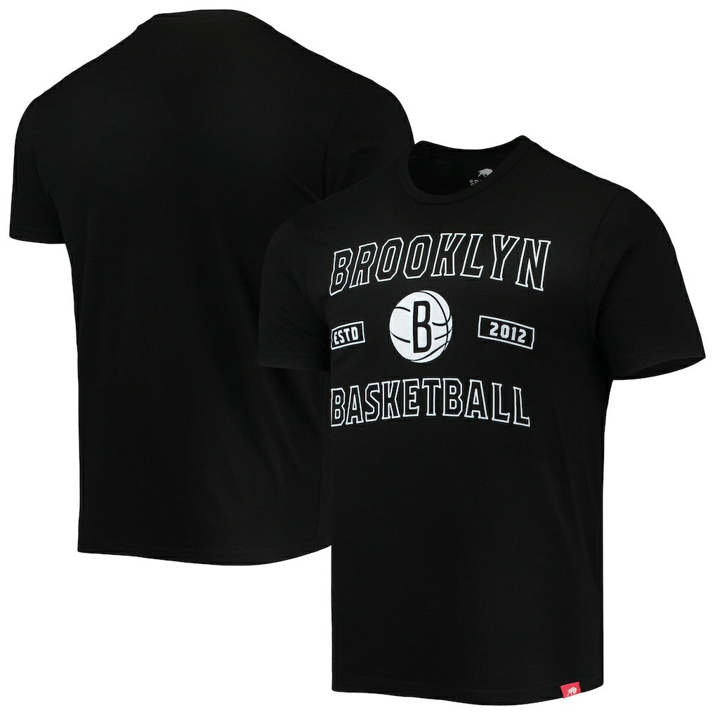 Brooklyn Nets Sportiqe Tri-Blend T-Shirt On Sale