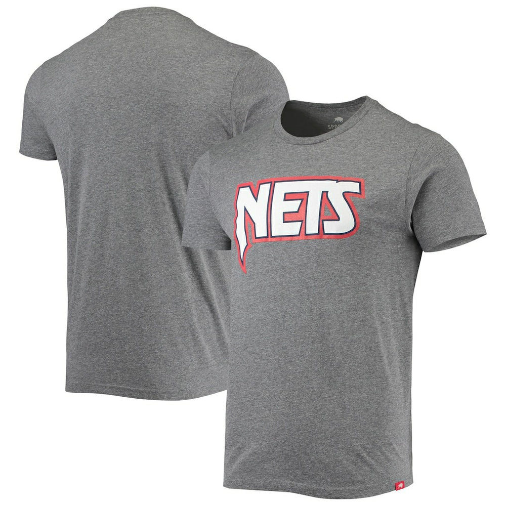 Brooklyn Nets Sportiqe Moments Mixtape Comfy Tri-Blend T-Shirt For Sale