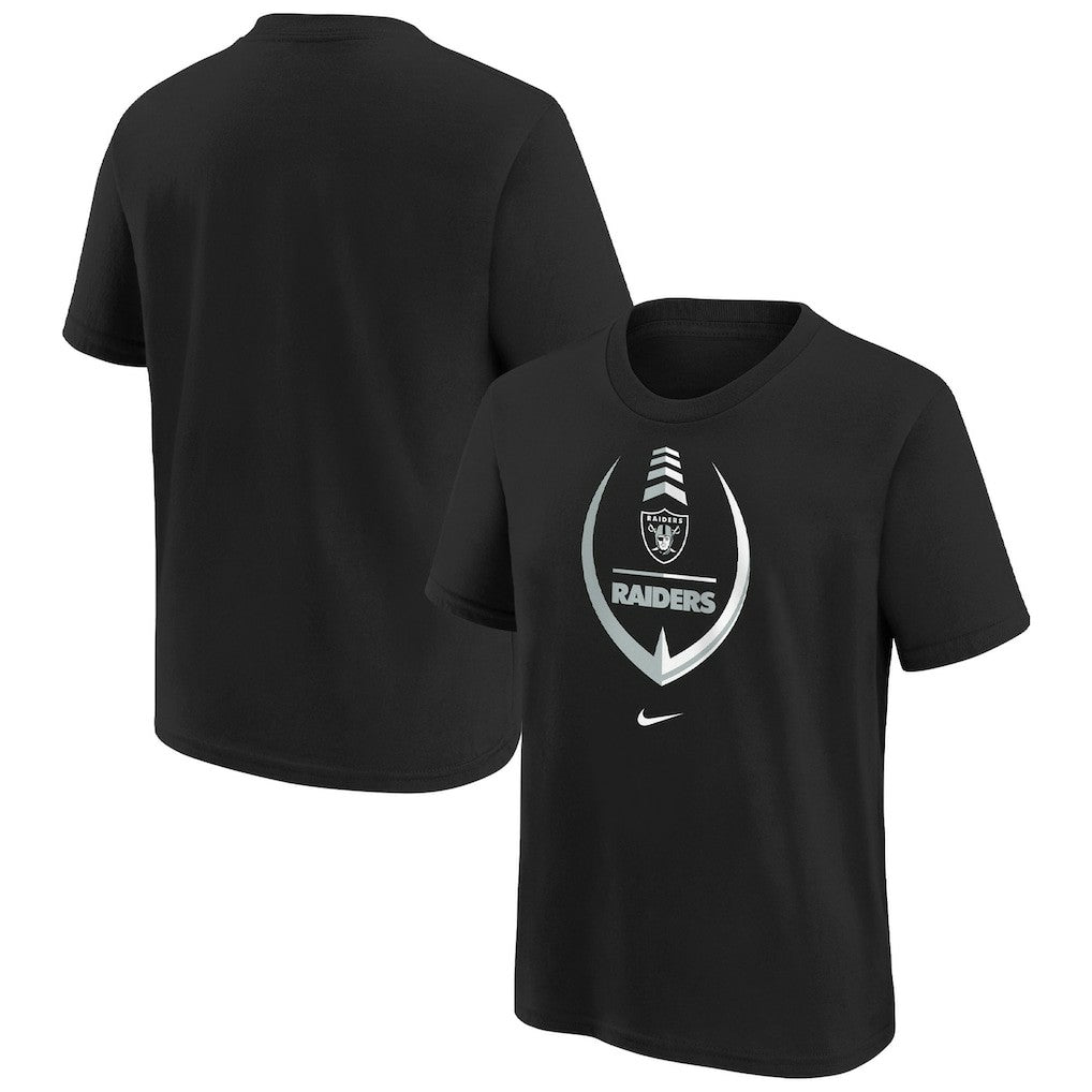 Las Vegas Raiders Nike Girls Preschool Icon T-Shirt