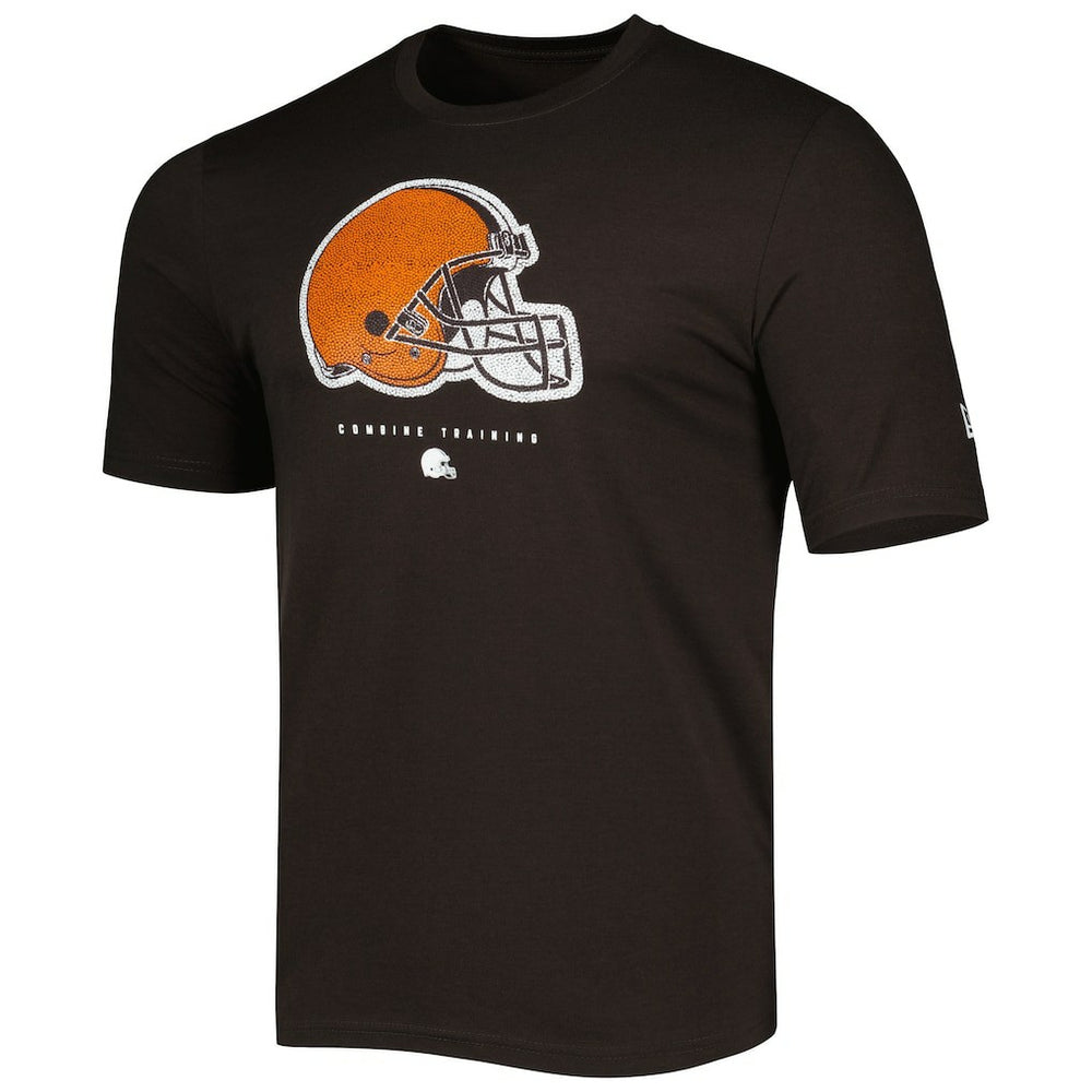 Cleveland Browns New Era Combine Authentic Ball Logo T-Shirt
