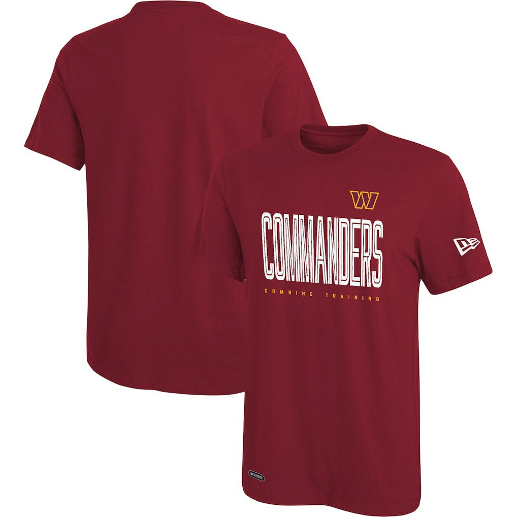Washington Commanders New Era Combine Authentic Training Huddle Up T-Shirt
