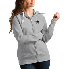 Dallas Cowboys  Antigua Women's Victory Full-Zip Hoodie