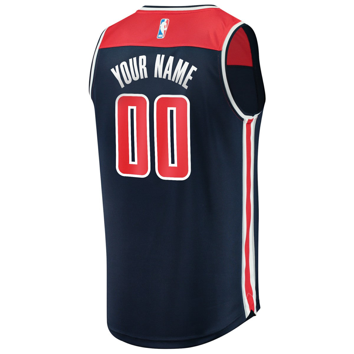 Washington Wizards Fast Break Replica Custom Jersey Navy Outlet
