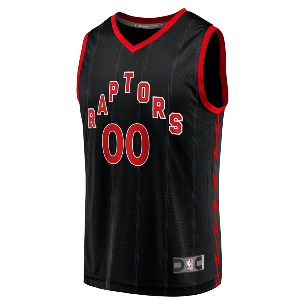 Toronto Raptors Fast Break Replica Custom Jersey Black Discount