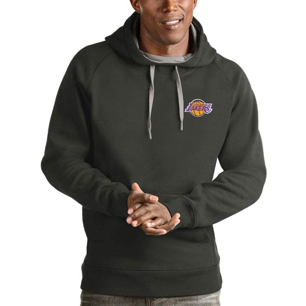 Los Angeles Lakers Antigua Victory Pullover Hoodie For Sale