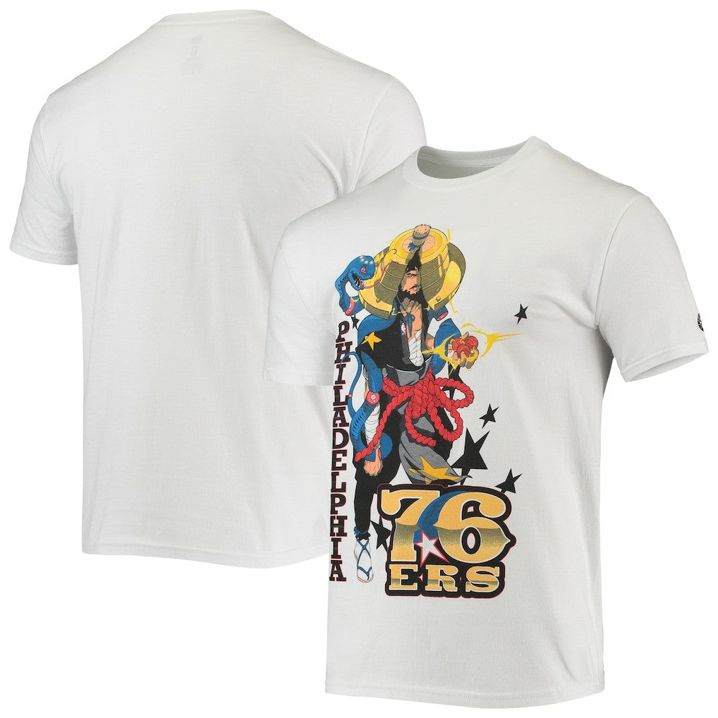 Philadelphia 76ers NBA x McFlyy Identify Artist Series T-Shirt Online